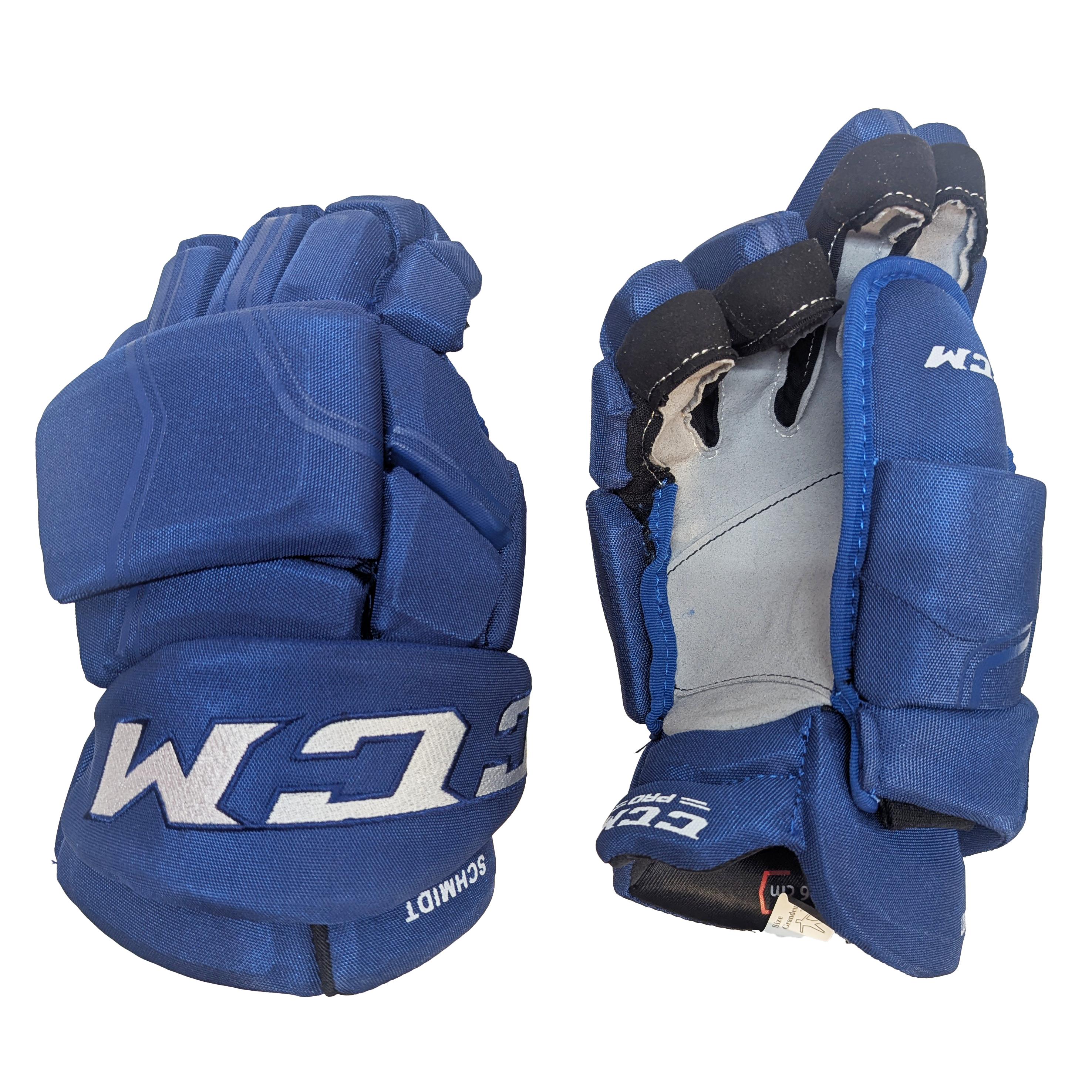 CCM HGQLPP - NHL Pro Stock Glove - Nate Schmidt (Royal Blue)